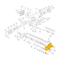 3715 8305 00 - DISCHARGE MANIFOLD FOR ATLAS COPCO TRIDO 45 SERIES 
